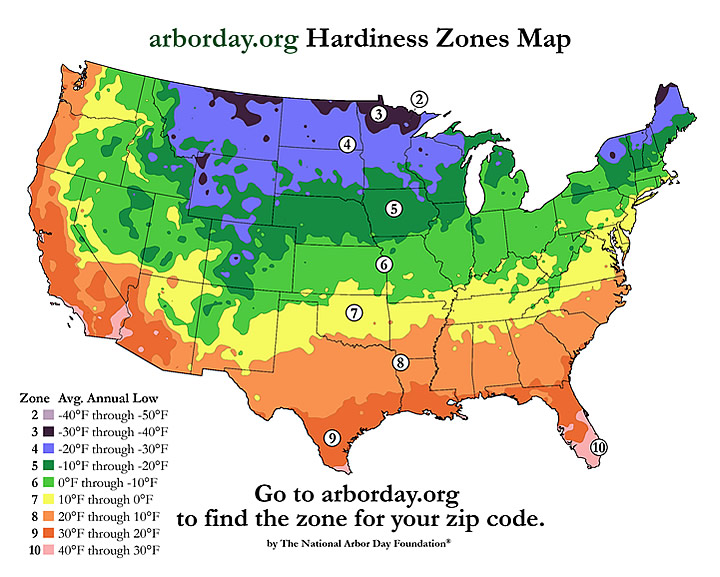 Us Map Zones